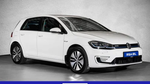 VOLKSWAGEN GOLF E-Golf, 136Hk, Varmepumpe, Garanti