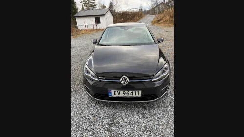 VOLKSWAGEN GOLF Exclusive m. skinninteriør.