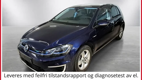 VOLKSWAGEN GOLF E-Golf Exclusive 47.500km. Skinn*Navigasjon*Dab*Led lys