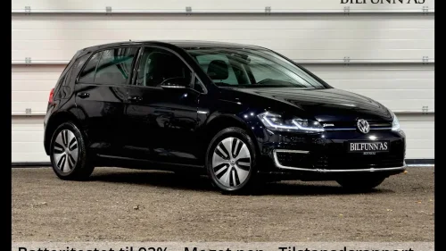 VOLKSWAGEN GOLF Exclusive, 300 km, Skinn, Batteritest, Eu-ok til 10/28