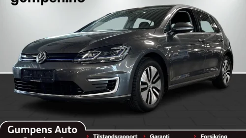 VOLKSWAGEN GOLF E-golf 136 hk exclusive kamp * R.kam/Navi/Keyless/Skinn