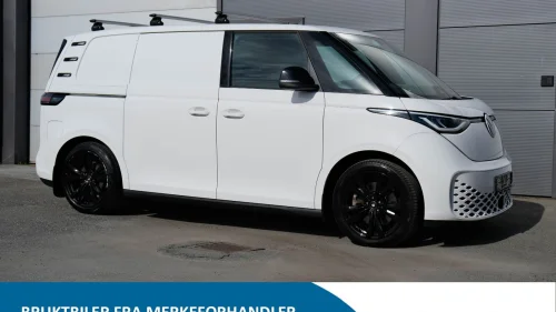 VOLKSWAGEN ID. BUZZ CARGO 150 KW 77kwh 204 hk- Hengefeste/Høyt Gulv med skuffer +++