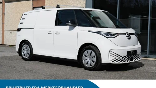 VOLKSWAGEN ID. BUZZ CARGO 150 KW 77kwh 204 hk - INNREDNING SKUFFER/REOL/HØYT GULV
