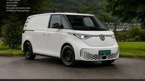 VOLKSWAGEN ID. BUZZ CARGO 150 KW CARGO 204hk/ Lyspakke/ Hengerfeste/ Førerassistpk.