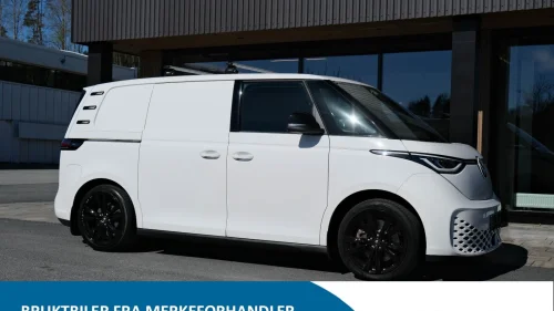 VOLKSWAGEN ID. BUZZ CARGO 150 KW 77kwh 204 hk - INNREDNING SKUFFER/REOL/HØYT GULV