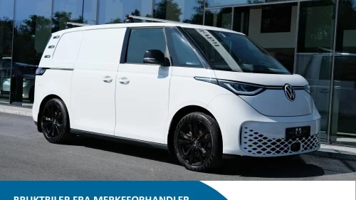 VOLKSWAGEN ID. BUZZ CARGO 150 KW 77kwh 204 hk - INNREDNING SKUFFER/REOL/HØYT GULV