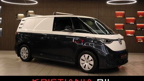 VOLKSWAGEN ID. BUZZ CARGO 150 KW 204HK/HENGERFESTE/MATRIX/ACC/R.KAM/INNREDNING/NAVI/DAB