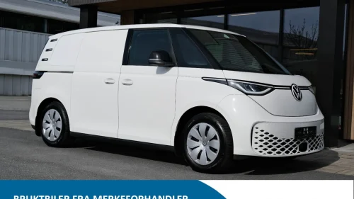 VOLKSWAGEN ID. BUZZ CARGO 150 KW 77kwh 204 hk - Høyt Gulv m skuffer varerom/H.feste +++