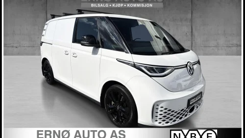 VOLKSWAGEN ID. BUZZ CARGO 150 KW CARGO 77kWh 204HK // 3-SETER // L BØYLER // SV KROK