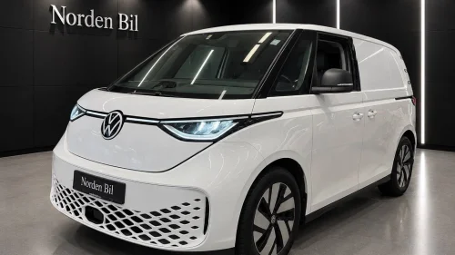 VOLKSWAGEN ID. BUZZ CARGO 150 KW 3-SETER | H.FESTE | DOBLE SKYVEDØRER | 1-eier
