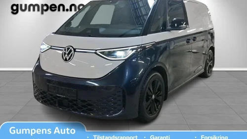 VOLKSWAGEN ID. BUZZ CARGO 150 KW 77kwh 204 hk, tilhengerfeste, 2 skyvedører, ryggekamera