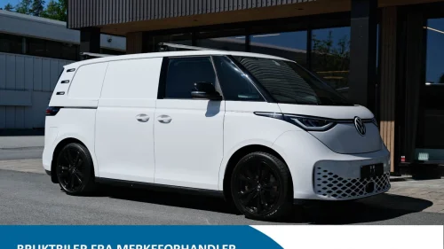 VOLKSWAGEN ID. BUZZ CARGO 150 KW 77kwh 204 hk - Høyt Gulv m skuffer varerom/H.feste +++