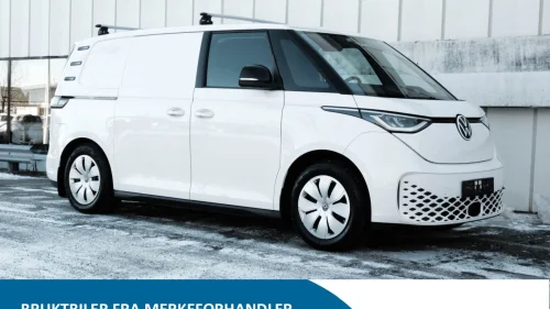 VOLKSWAGEN ID. BUZZ CARGO 150 KW 77kwh 204 hk - INNREDNING SKUFFER/REOL/HØYT GULV