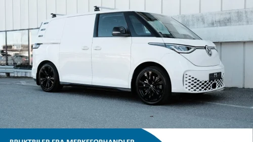 VOLKSWAGEN ID. BUZZ CARGO 150 KW 77kwh 204 hk - INNREDNING SKUFFER/REOL/HØYT GULV