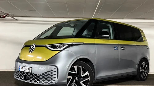 VOLKSWAGEN ID. BUZZ PRO 150 KW PRO STYLE 204HK+DELSKINN+EL-DØRER+360 KAM+KROK+20"S&V