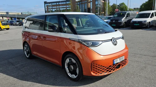 VOLKSWAGEN ID. BUZZ PRO 150 KW Pro/82kWh/krok/Matrix/360/El-dører,bakluke/20"alu/