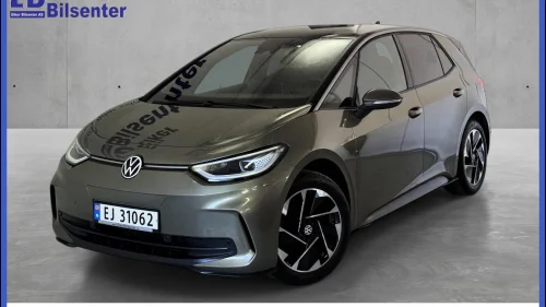 VOLKSWAGEN ID.3 PRO 150 KW Pro Highline/204Hk/430Km WLTP/Rattvarme/Kamera/Matrix+