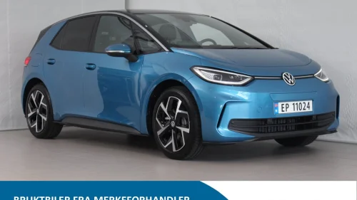 VOLKSWAGEN ID.3 PRO 150 KW Pro Highline 59kwh 204hk Matrix/Ryggekam+++