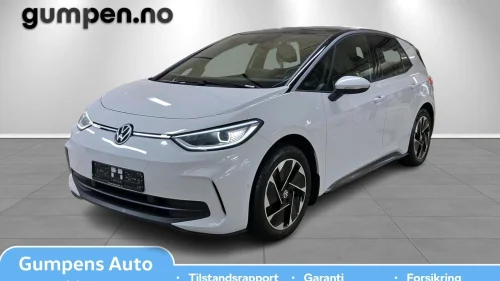 VOLKSWAGEN ID.3 PRO 150 KW BUSINESS  58KWH  204HK / 5-SETER / 424KM / GARANTI