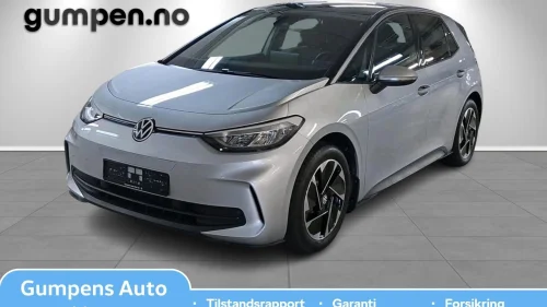 VOLKSWAGEN ID.3 PURE 125 KW Pure Busines 52kwh 170hk, Ryggekamera ++, Som ny!