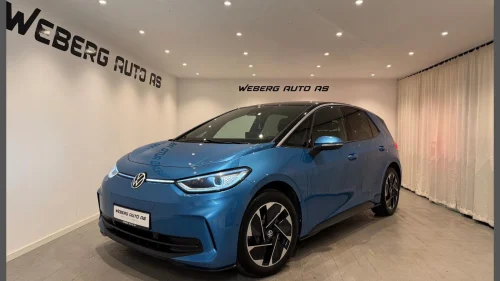 VOLKSWAGEN ID.3 PRO 150 KW PRO HIGHLINE/58KWH/204HK/ACC/KAMERA/430KM/RATTVARME +++