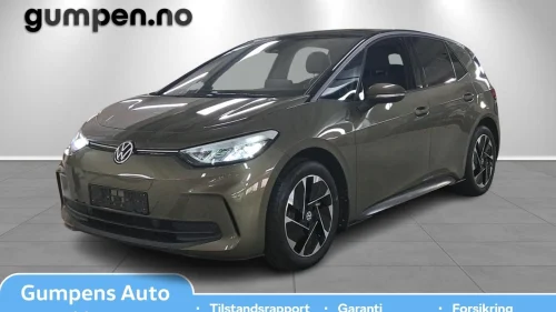 VOLKSWAGEN ID.3 PURE 125 KW PURE BUSINESS 52KWH 170HK / 5-SETER / RYGGEKAMERA