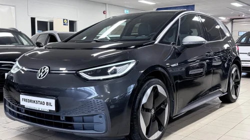 VOLKSWAGEN ID.3 PRO 150 KW 58KW 408KM 1ST PRO PERFORMANCE-RYGGEKAM-ACC-MASSASJE