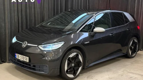 VOLKSWAGEN ID.3 PRO 150 KW PRO 1ST MAX 204HK Matrix/Skinn/HUD/Pano/El.seter/KROK