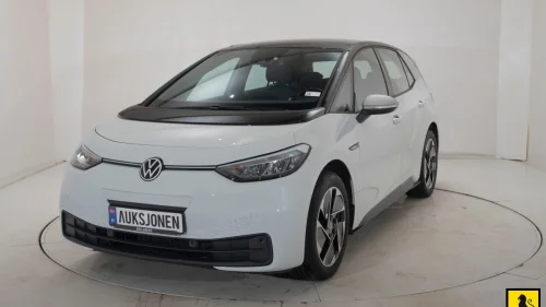VOLKSWAGEN ID.3 PRO 150 KW 58 KWH 204 HK ACC NAVI LED VARMEPUMPE
