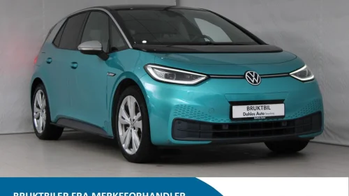 VOLKSWAGEN ID.3 PRO 150 KW 1st plus/Matrix/Rattvarm/Varmepumpe
