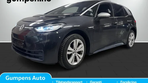 VOLKSWAGEN ID.3 PRO 150 KW 1st Plus, Matrix, ryggekamera, fint utstyrt