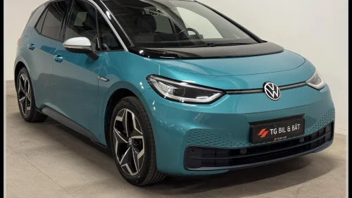 VOLKSWAGEN ID.3 PRO 150 KW 1ST PRO 58KWH 204HK (420KM) - ACC/MATRIX/KEYLESS/RYGGE