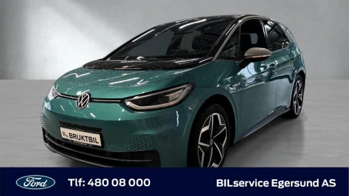 VOLKSWAGEN ID.3 PRO 150 KW Volkswagen ID.3 Pro 58kWh | 204HK | 422km WLTP