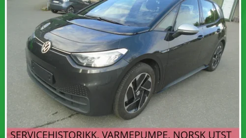 VOLKSWAGEN ID.3 PRO 150 KW 204 HK PRO 1ST 422 KM, NY I NORGE, BATTERIGARANTI