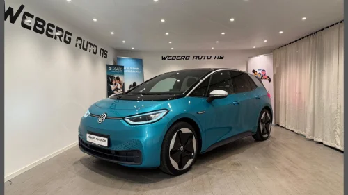 VOLKSWAGEN ID.3 PRO 150 KW 1ST MAX/PRO/150KW/MATRIX/LED/KROK/PANO/NORSK/NYBILGARAN