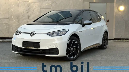 VOLKSWAGEN ID.3 PRO 150 KW Pro 1st. 58 kWh/422 km.  Acc  Rattvarme V-pumpe Norsk