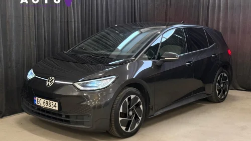 VOLKSWAGEN ID.3 PRO 150 KW 204HK PRO PERFORMANCE/62KWT/MATRIX/AAC/RYGGEKAMERA