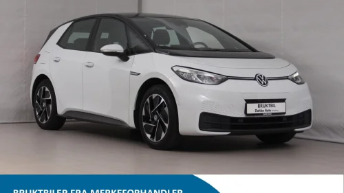 VOLKSWAGEN ID.3 PRO 107 KW Pro   58kwh 145 hk App-Connect/Ryggekam/Keyless/LAV KM!