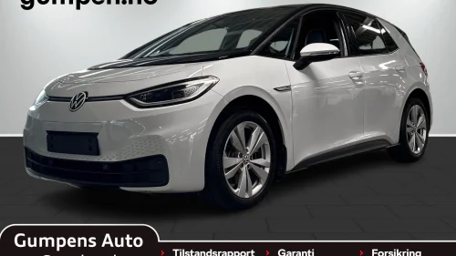 VOLKSWAGEN ID.3 PRO 150 KW Pro 58kWh 204hk El.seter/Ryggekamera/Keyless+