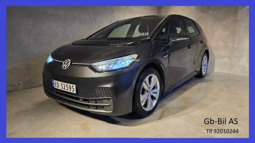 VOLKSWAGEN ID.3 PRO 107 KW Pro 58kWh/423km/ADcruise/ADcruise/Navi/Carplay/GARANTI