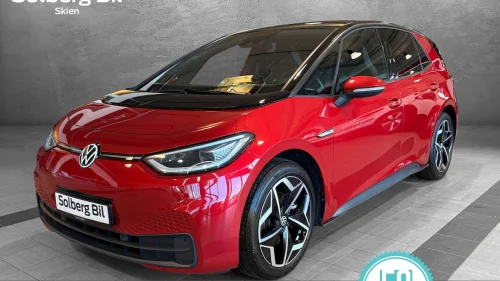 VOLKSWAGEN ID.3 PRO 150 KW PRO PERFORMANCE/ 19'' SOMMER/ MASSAJE/ OPPV.RATT