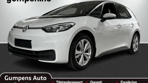 VOLKSWAGEN ID.3 PRO 150 KW sport        58kwh 204 hk El.seter/R.kam/Navi//Keyless+