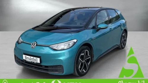 VOLKSWAGEN ID.3 PRO S 150 KW Pro S 77 kWh 204hk 5-seter 547km WLTP!
