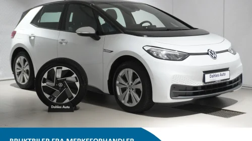 VOLKSWAGEN ID.3 PRO 107 KW pro   58kwh 145 hk Navi,Rattvarme,Kamera,Ny service