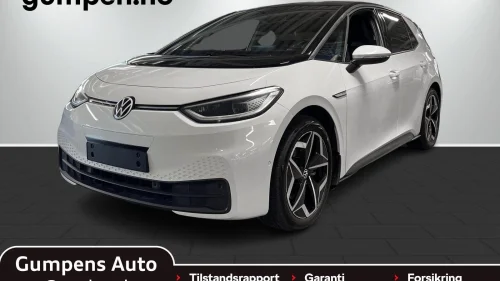 VOLKSWAGEN ID.3 PRO 107 KW sport        58kwh 145 hk El.seter/Navi/Kamera/Oppv.rat