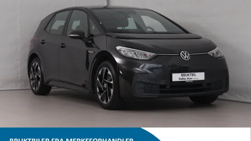 VOLKSWAGEN ID.3 PRO 107 KW pro 58kwh 145 hk/ Ryggekam/ACC/App-Connect/LED/18"
