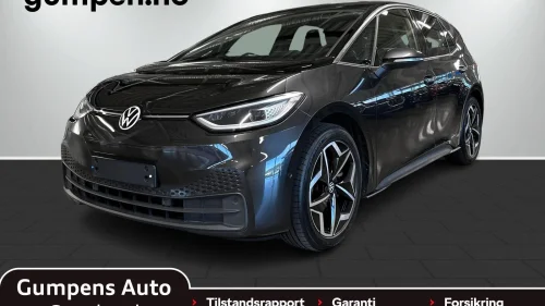 VOLKSWAGEN ID.3 PRO 150 KW sport        58kwh 204 hk El.seter/LED MATRIX/Navi/++