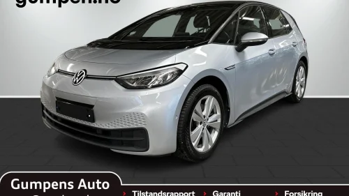 VOLKSWAGEN ID.3 PRO 107 KW pro          58kwh 145 hk Kamera/Navi/Oppv.ratt/Keyless