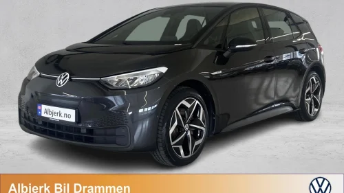 VOLKSWAGEN ID.3 PRO 150 KW TOP SPORT+ 204hk El.sete Transportfeste R-kamera V-ratt