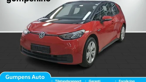 VOLKSWAGEN ID.3 PRO 150 KW Sport 58kwh 204HK, TopSport, Ryggekamera